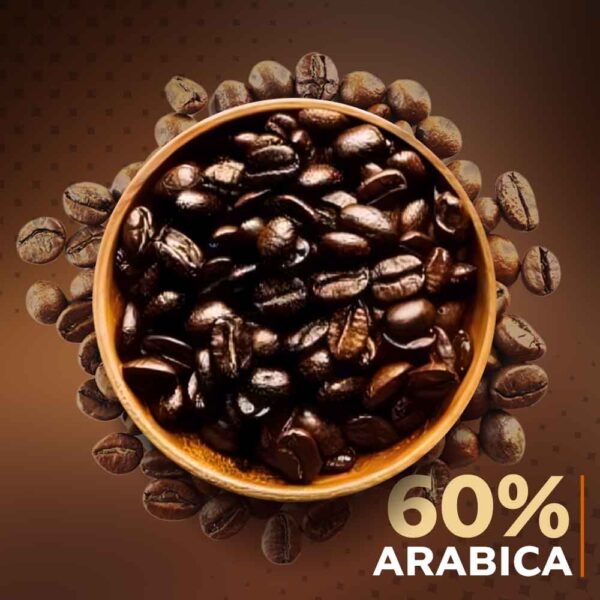قهوه عربیکا 60 درصد روبوستا 40 درصد