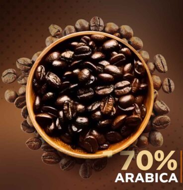 قهوه عربیکا 70 درصد روبوستا 30 درصد