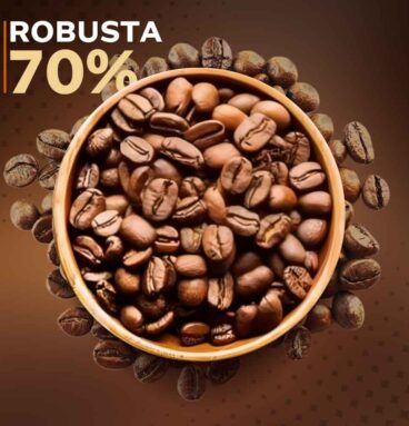 قهوه عربیکا 30 درصد روبوستا 70 درصد