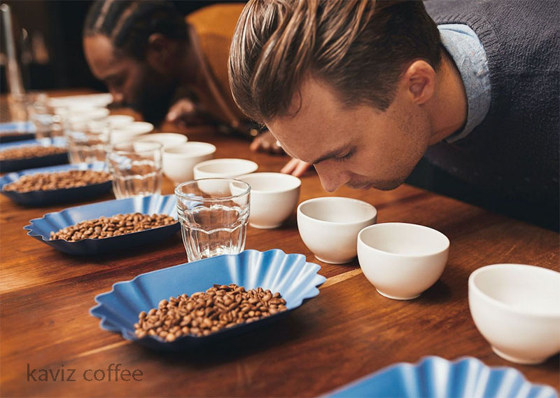 ارزیابی قهوه با Blind cupping